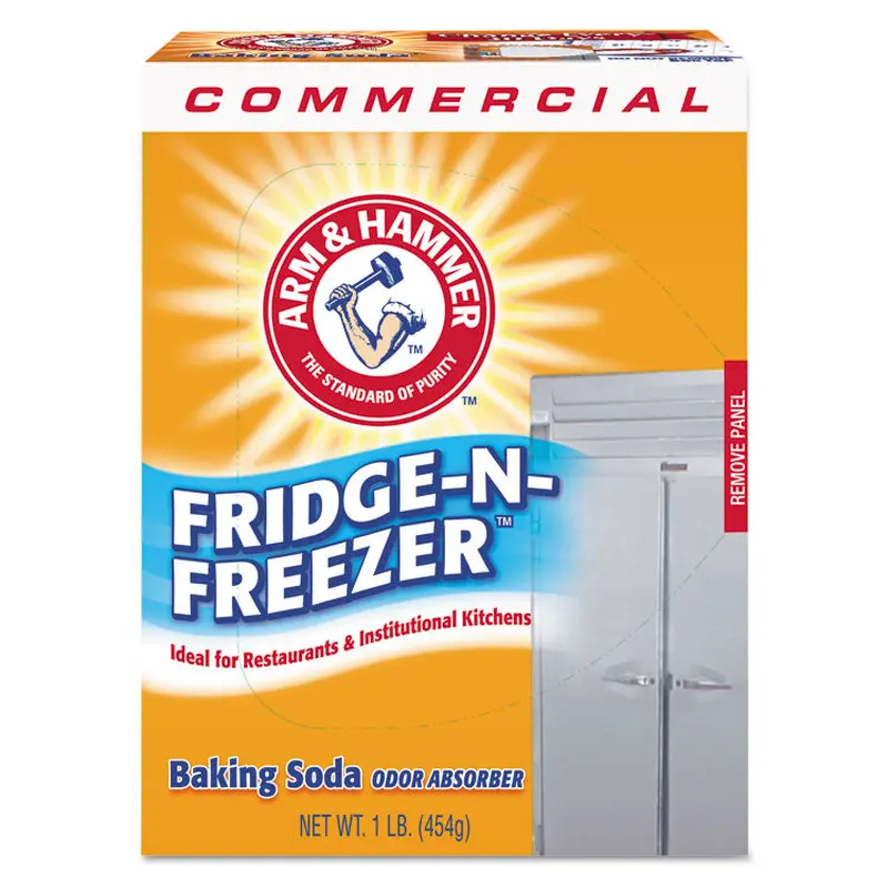 Arm & Hammer Fridge-n-Freezer Pack Baking Soda, Unscented, 16 oz, Powder (CDC3320084011) Each