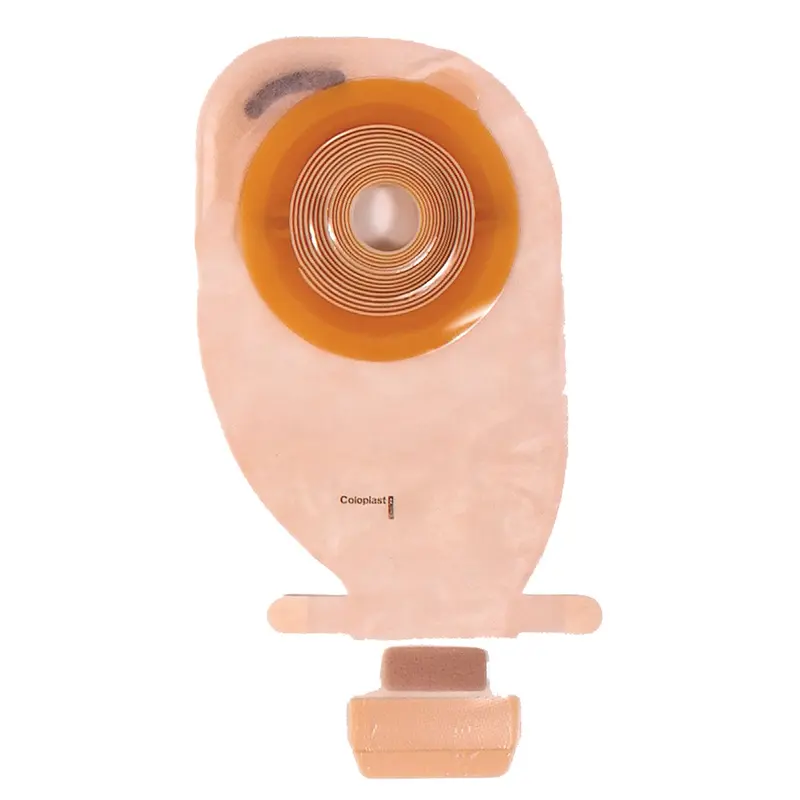 Assura EasiClose Ostomy Pouch One-Piece System 11-1/4 Inch Length, Maxi Convex, Pre-Cut 7/8 Inch Stoma Drainable (550863_BX) 10/BX