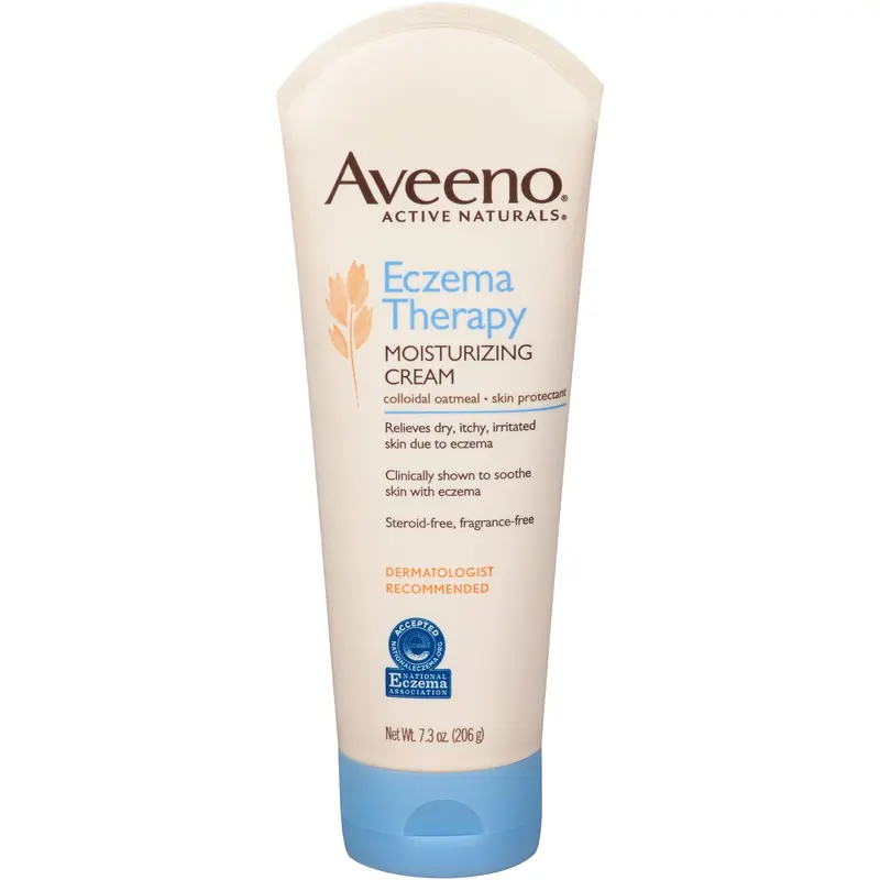 Aveeno Active Naturals Eczema Therapy Hand and Body Moisturizer 7.3 oz. Tube Unscented Cream (890704_EA) 1/EA