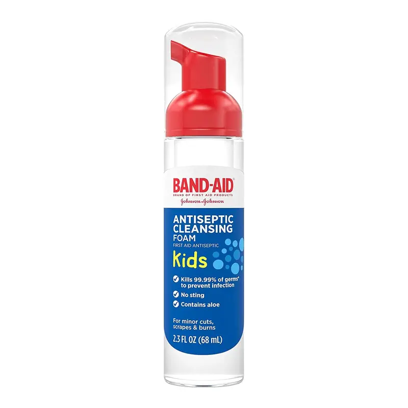 Band-Aid Antiseptic BZK (Benzalkonium Chloride) Foaming Liquid 2.3 oz. Pump Bottle (1228820_EA) 1/EA