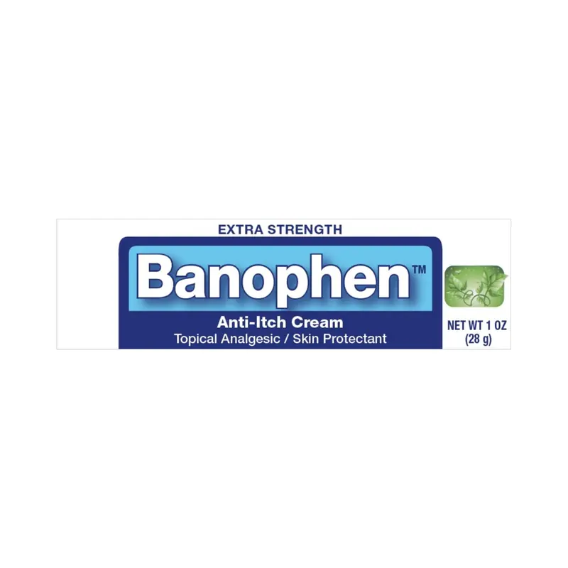 Banophen Itch Relief 2% - 0.1% Strength Cream 30 Gram Tube (497987_EA) 1/EA