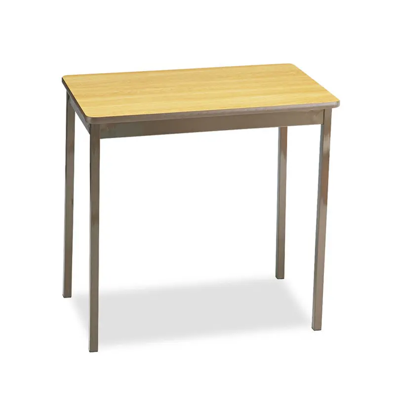 Barricks Utility Table, Rectangular, 30w x 18d x 30h, Oak/Brown (BRKUT183030LQ) Each