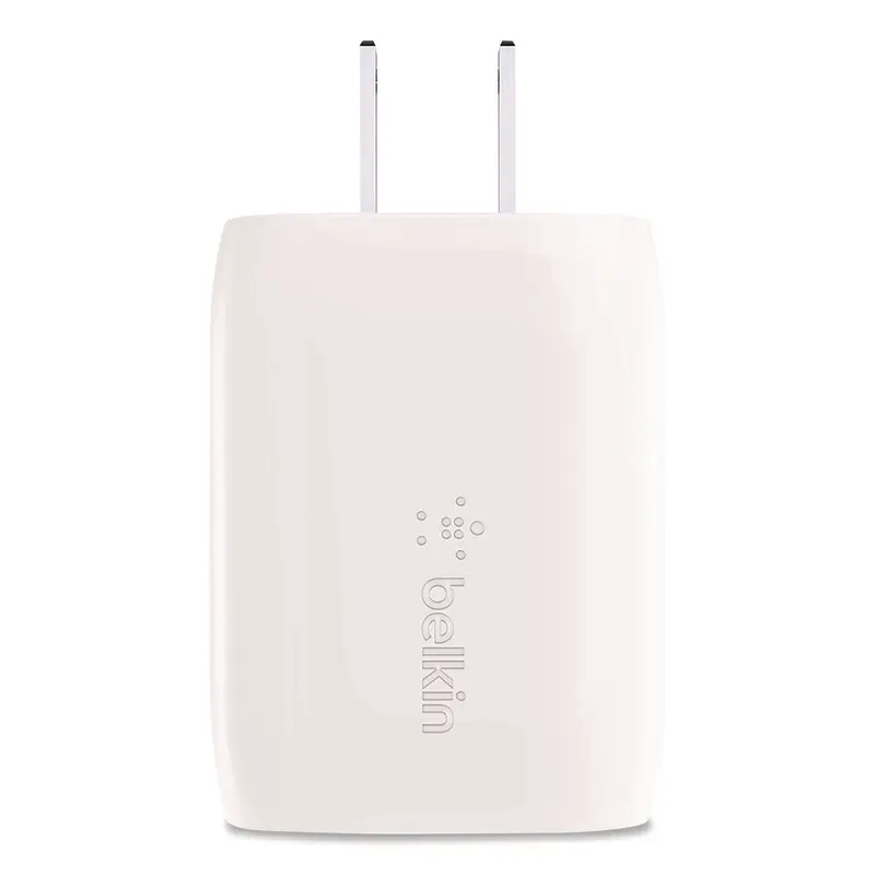 Belkin BOOST CHARGE 20 W USB-C Wall Charger, White (BLKWCA006DQWH) Each