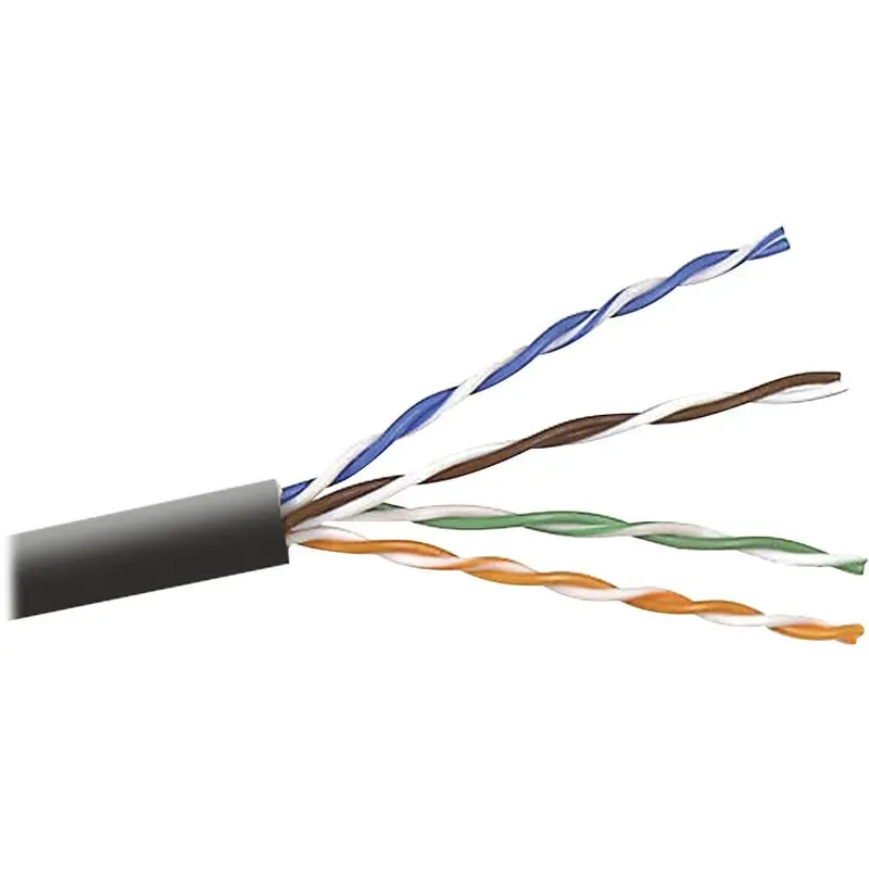 Belkin FastCAT - Bulk Cable - 1000' - UTP - (CAT 6) - Black (BLKA7J7041000BK) Each