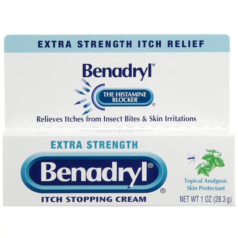 Benadryl Original Strength Itch Relief 1% - 0.1% Strength Cream 1 oz. Tube (783324_EA) 1/EA