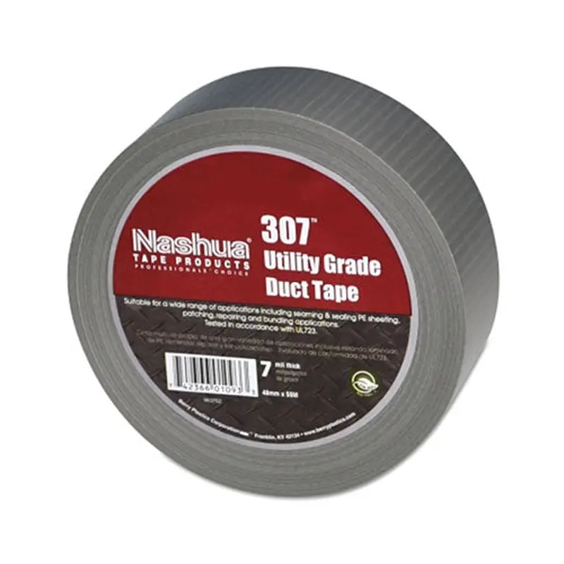 Berry 307 Utility Grade Duct Tapes, Silver, 48 mm x 55 m x 7 mil (573-1087239) 1 Box