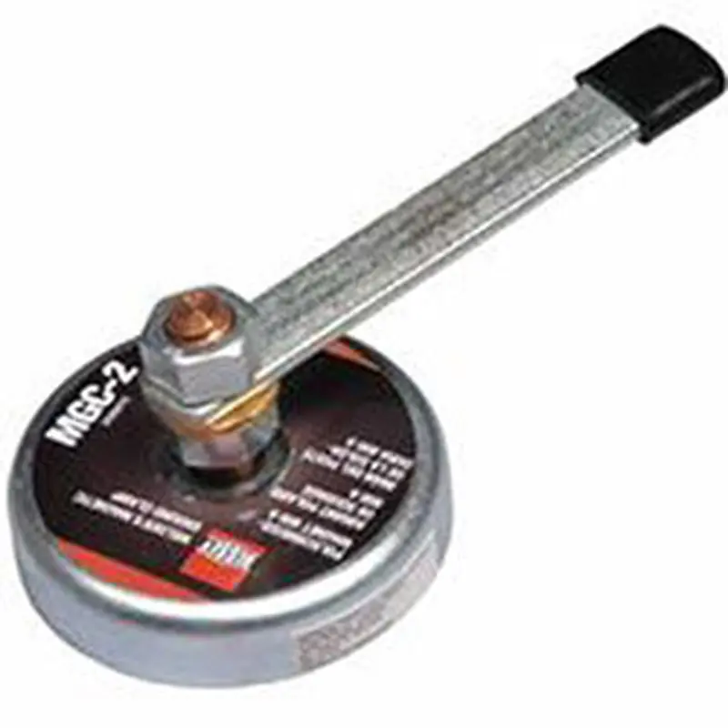 Bessey MGC Magnetic Ground Clamp, 250 A, 3-1/2 in dia, Steel/Copper (013-MGC-2) Each