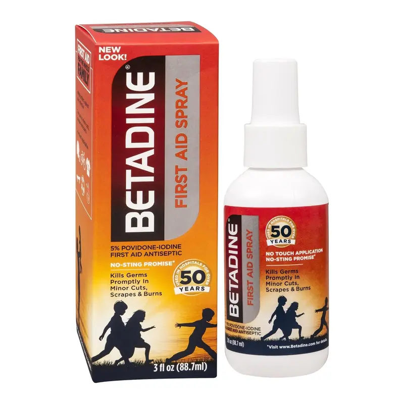 Betadine Antiseptic Povidone-Iodine Topical Liquid 3 oz. Spray Bottle (1052813_EA) 1/EA