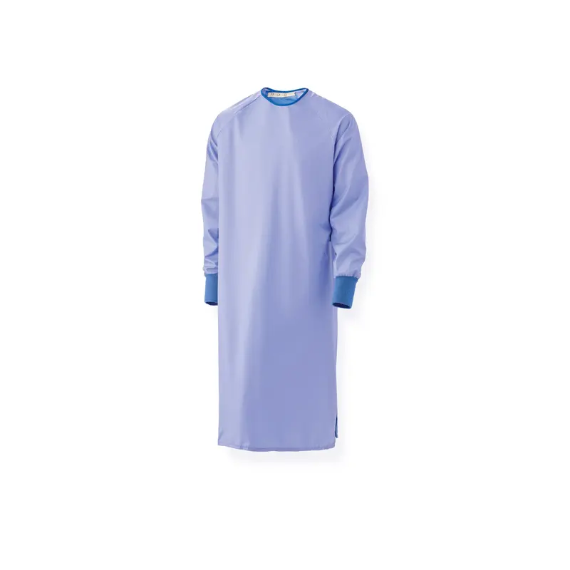 Blockade Reusable Cover Gown, 1-Ply, Ceil Blue, AngelStat Back, Snaps at Neck and Back, Size XL, 12/DZ (MDT012092XL) 1 Dozen