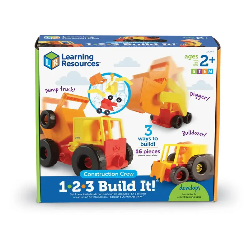 1-2-3 Build It! Construction Crew