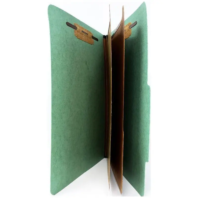 2 Partition Folder Letter Green