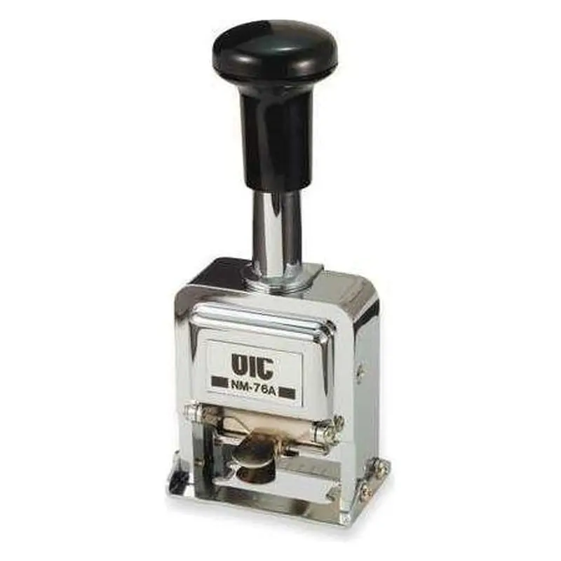 6 WHEELS/7 MOVEMENTS NUMBERING MACHINE