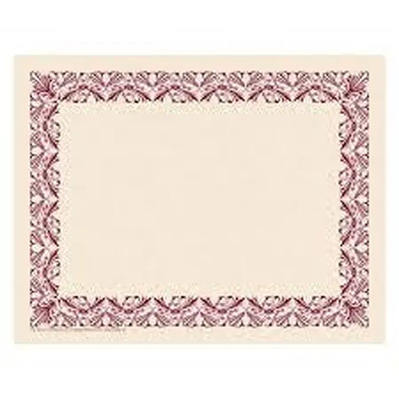 ART DECO PLUM BORDER PAPER