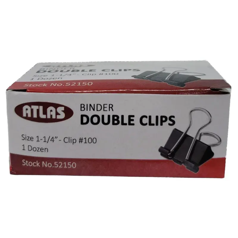 BINDER CLIPS MEDIUM 1-1/4 CJ.12