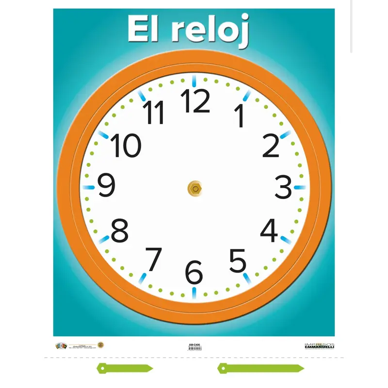 CARTEL EL RELOJ