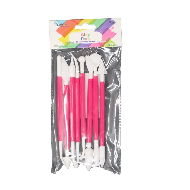Clay Tool Set 8PCSLIGHT BLUE