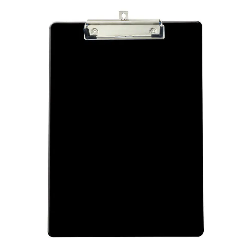 CLIPBOARD PLASTICO NEGRO CARTA