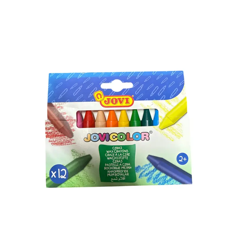 CRAYONS JUMBO ASSORTED COLOR PQ.12