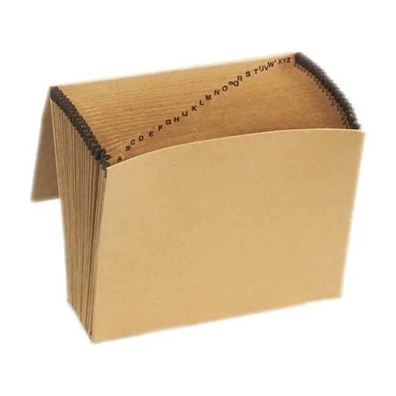 EXPANDING FILE ALPHABETIC LETTER 21-POCKET KRAFT