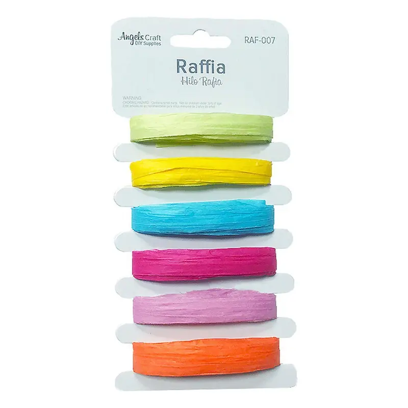 FLAT PAPER 2CM WIDE 5M X 6 COLORS