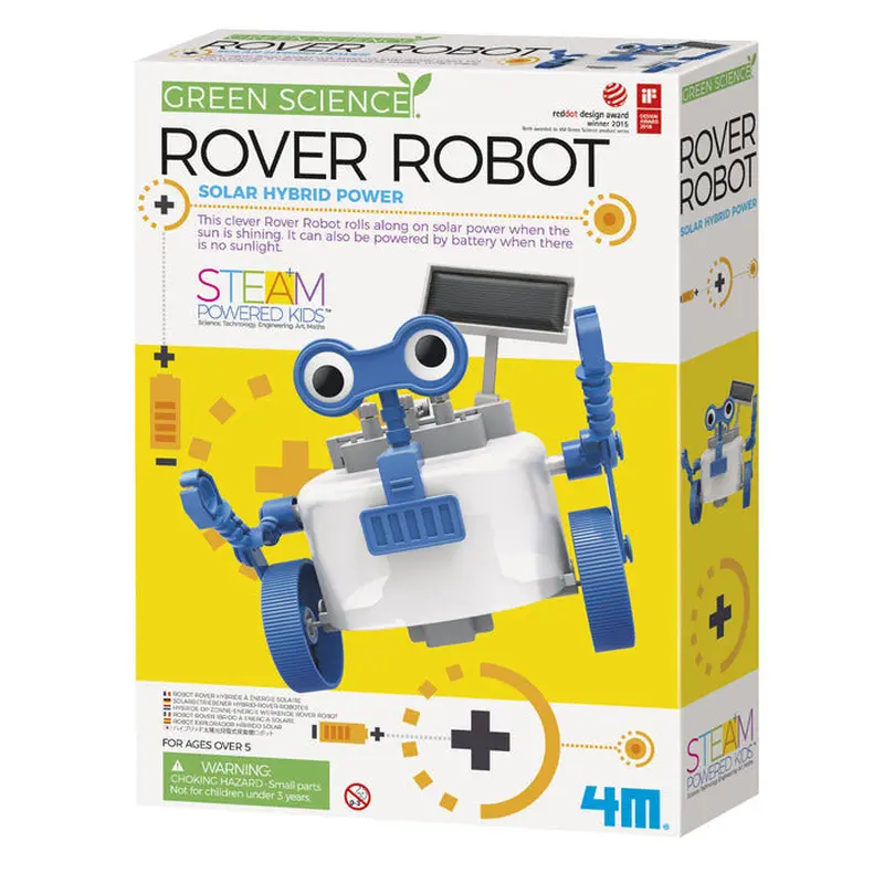 GAME GREEN SCIENCE ROVER ROBOT SOLAR HYBRID POWER