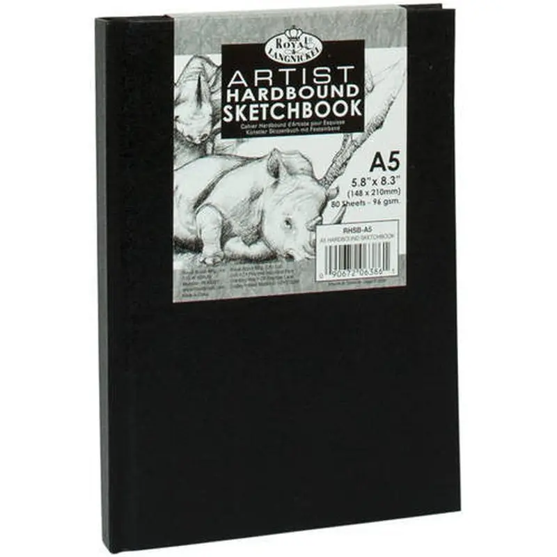 HARDBOUND SKETCHBOOK 80 PG 5.8" X 8.3"