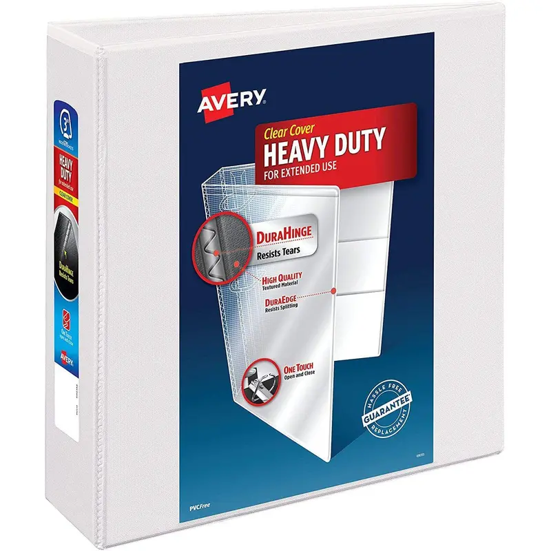 HEAVY DUTE VIEWBINDER 3" WHITE