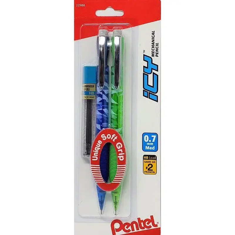 ICY MECHANICAL PENCIL 0.7MM ASST W/ LEAD