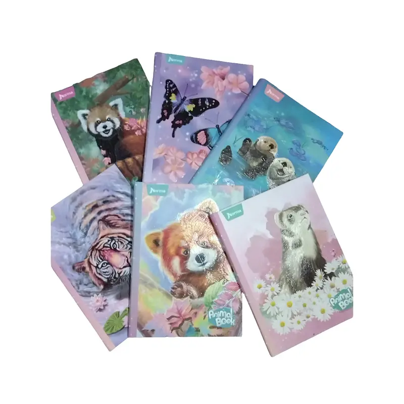 LIBRETA DURABOOK ANIMAL BOOK GDE 200 PGRed Panda