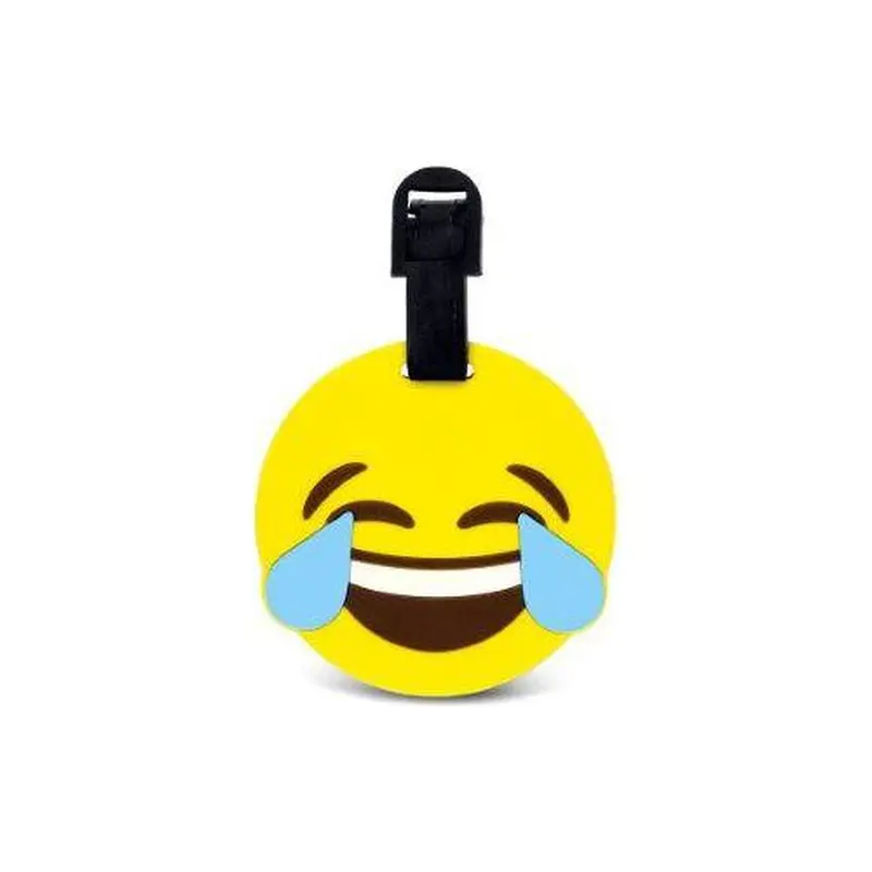 LUGGAGE TAGS JOY EMOJI