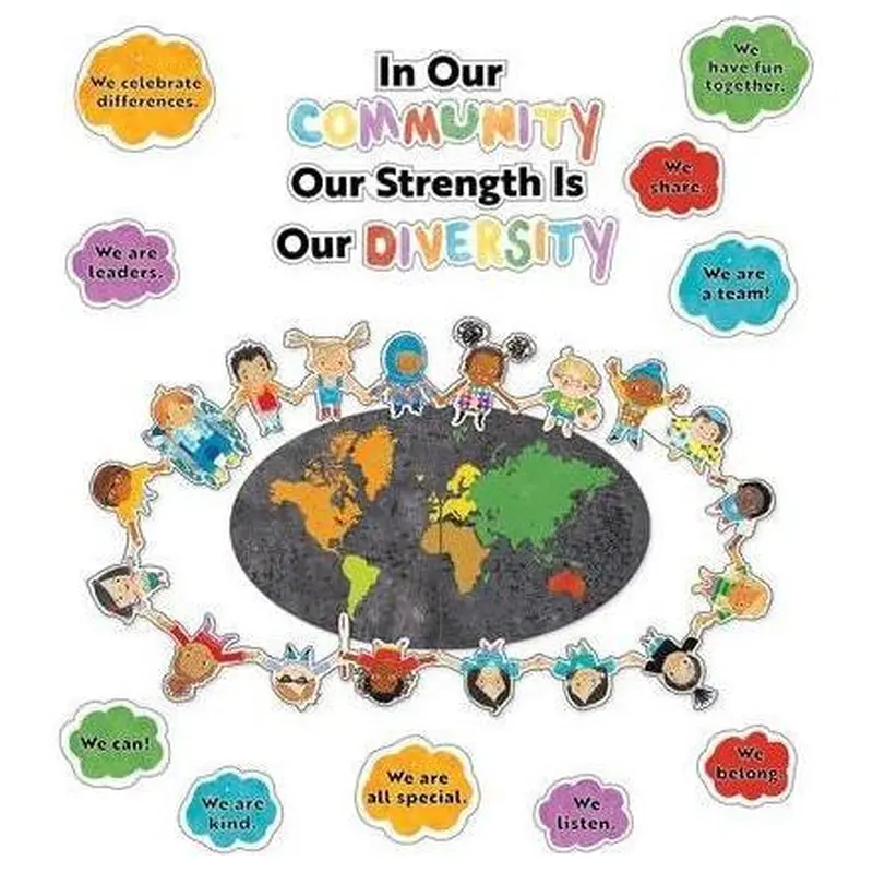 OUR STRENGTH IS OUR DIVERSITY BULLETIN BOARD SET