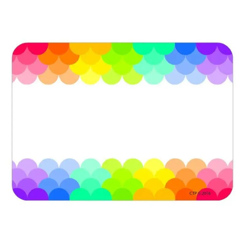 PAINTED PALETTE RAINBOW LABELS