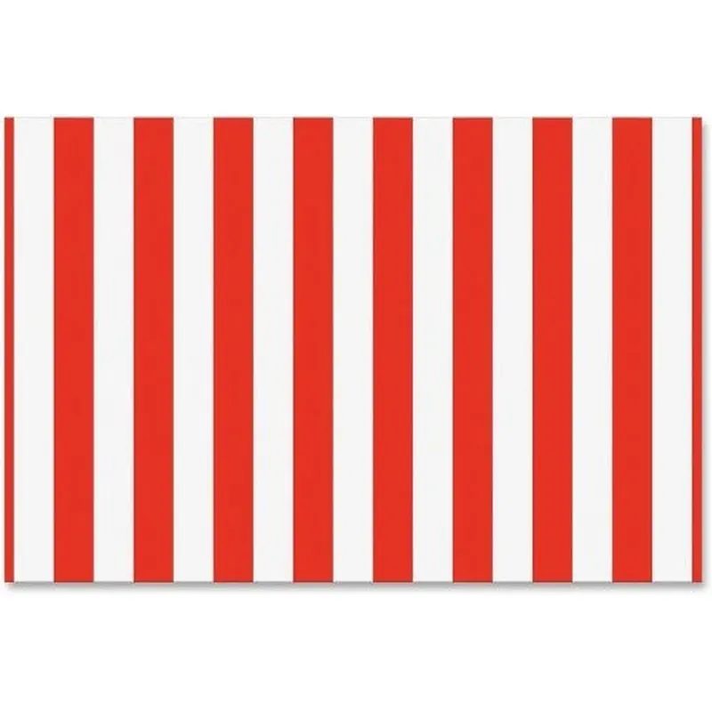 PAPER BACKDROP CLASSIC STRIPE RED&WHITE