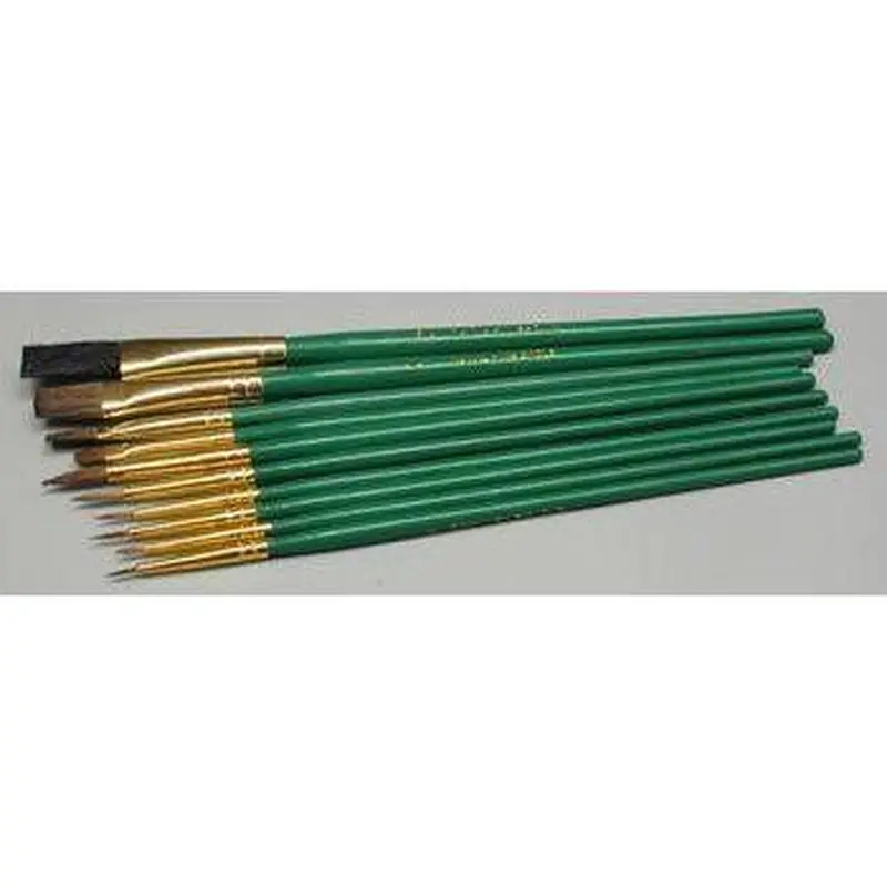 PINCELES VALUE PAK FANS & ROUNDS 10 PC