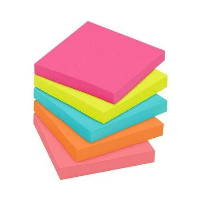 POST IT NOTE 3 X 3 NEON 500 HOJAS