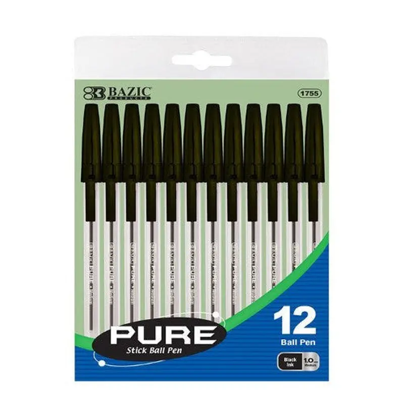 PURE BLACK SITCK PEN PQ.12