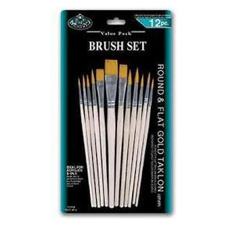 RB TAKLON COMBO GOLD BRUSH (PQ.12) RSET-9607