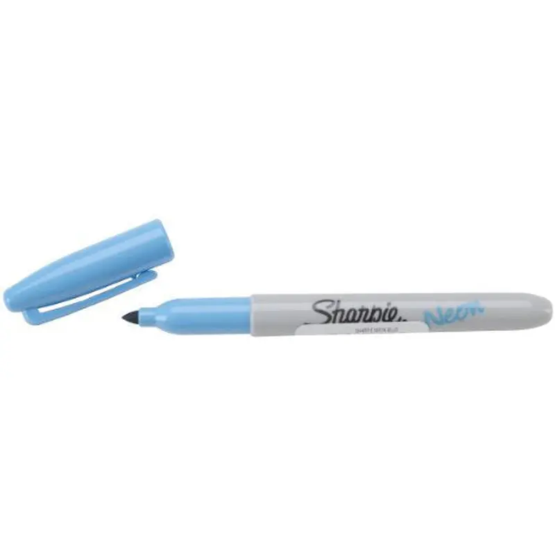 SHARPIE FINE NEON BLUE