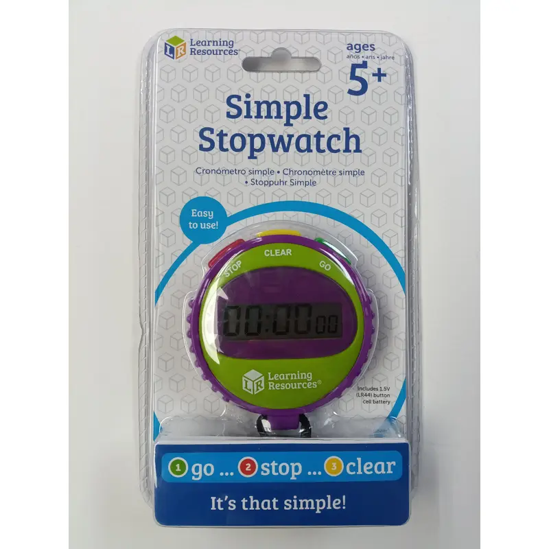 SIMPLE STOPWATCH