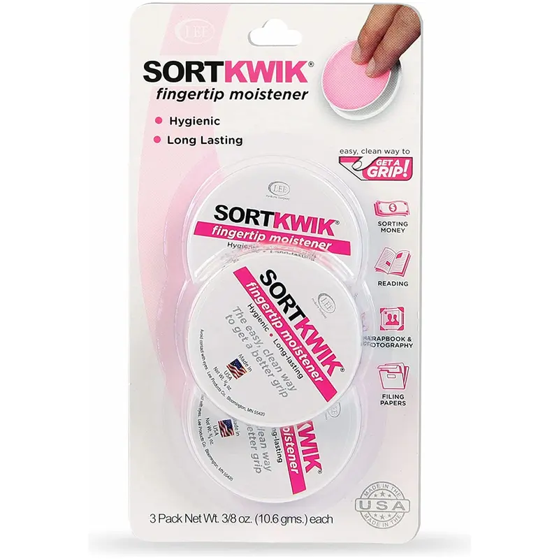 SORTKWIK FINGER MOISTENERS PEQ 3/8 ONZ PQ.3