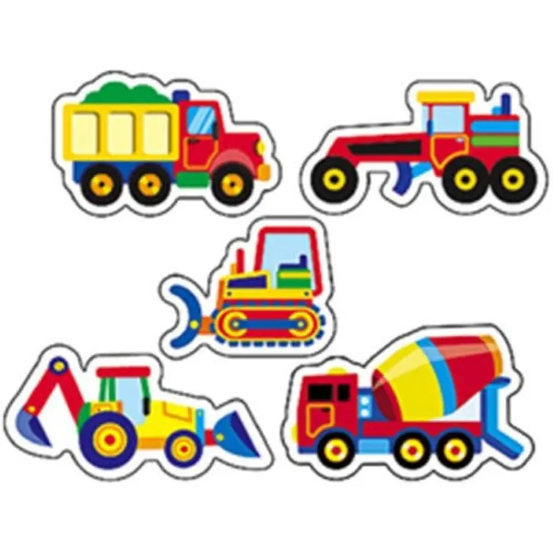 STICKERS CONSTRUCTION VEHICLES 200 STICKERS