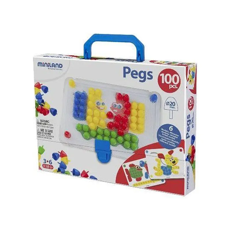 SUITCASE 100 PEGS 20 MM
