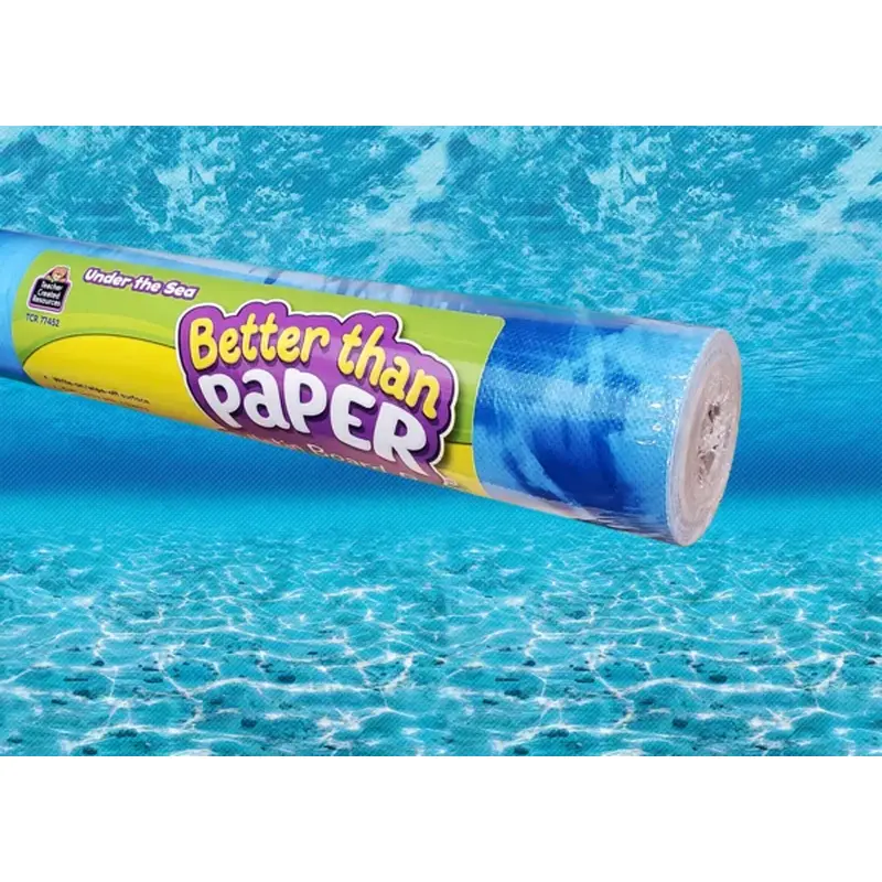 UNDER THE SEA BETTER THAN PAPER BULLETIN BOARD ROLL