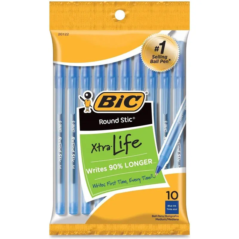 XTRA-LIFE ROUND STIC PEN BLUE PQ.10