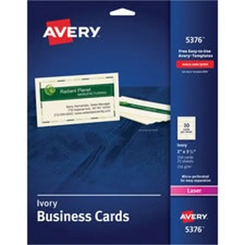 Avery® Laser Print Business Card