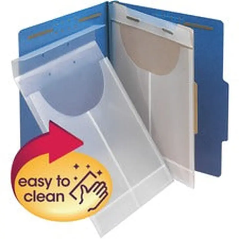 Smead 2-Hole Punched Poly Retention Jackets