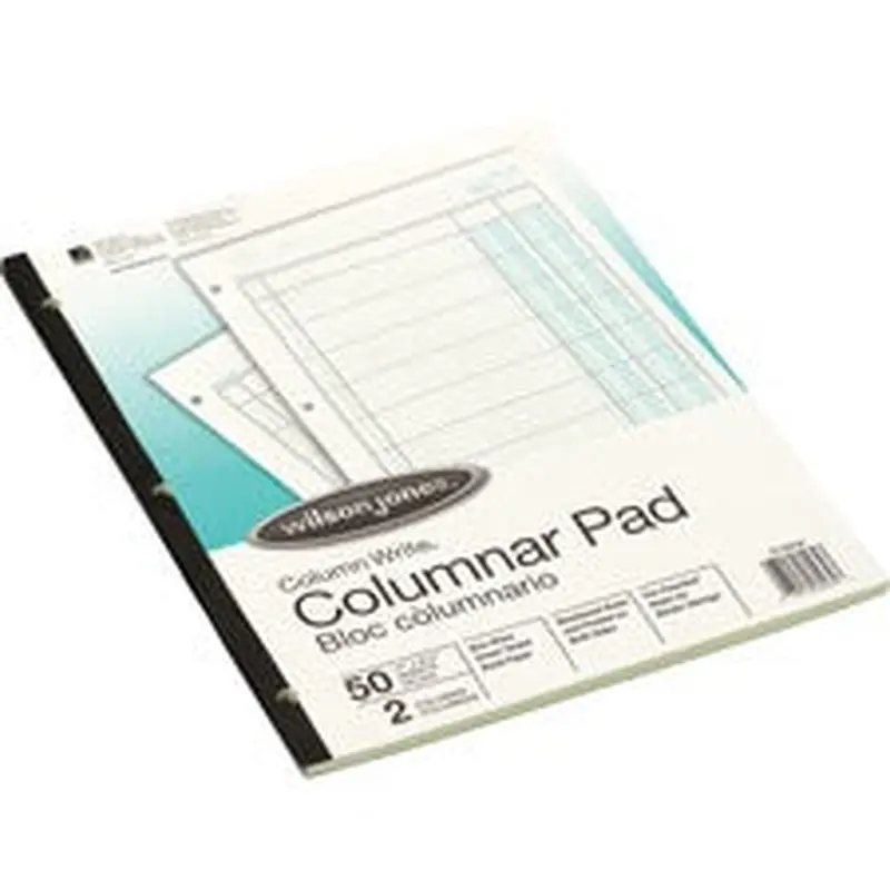 Wilson Jones Column Write 2-column Columnar Pad