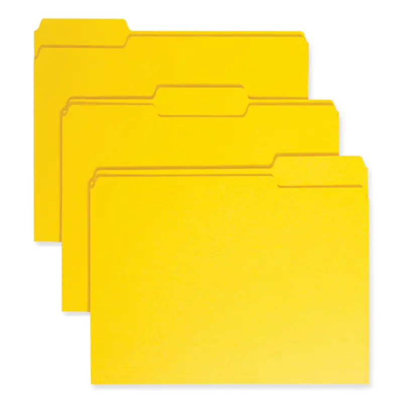 FOLDER,1/3CUT,LTR,YW