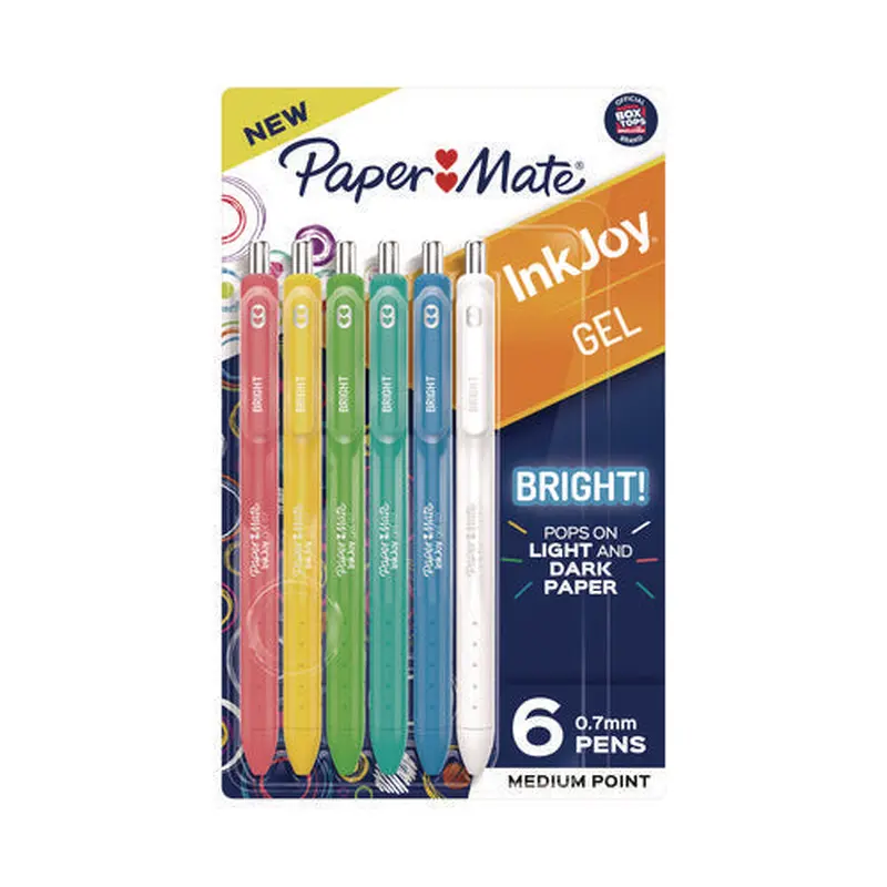 PEN,BRIGHT,6PK,AST