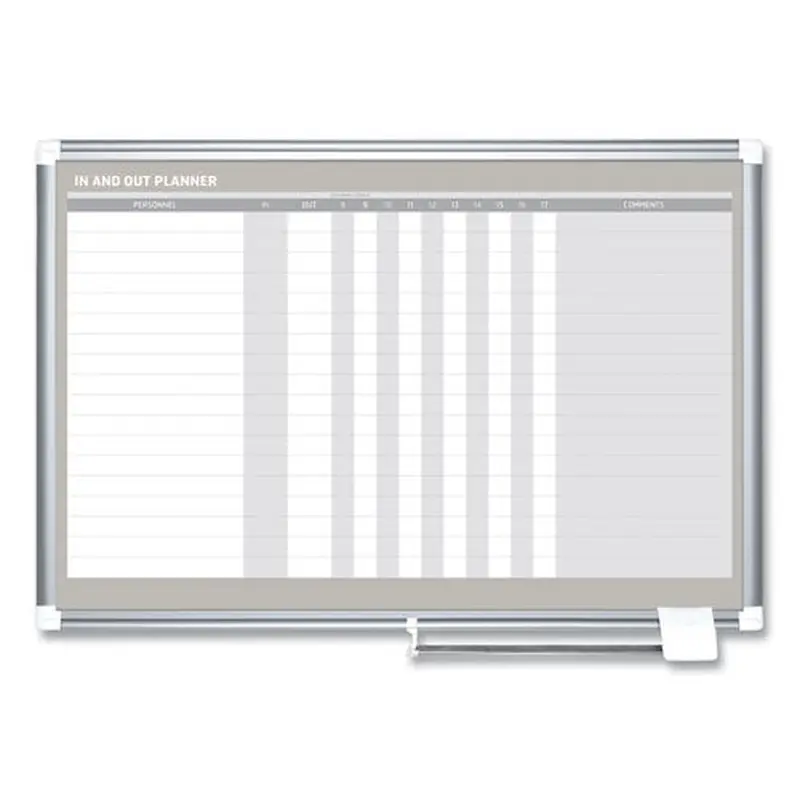 BOARD,IN-OUT,36"X24",WH